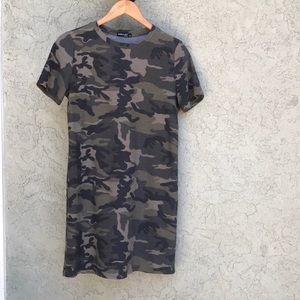 Camo T-Shirt Dress